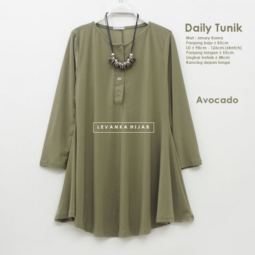 DT-017 Atasan Tunik Jersey Korea